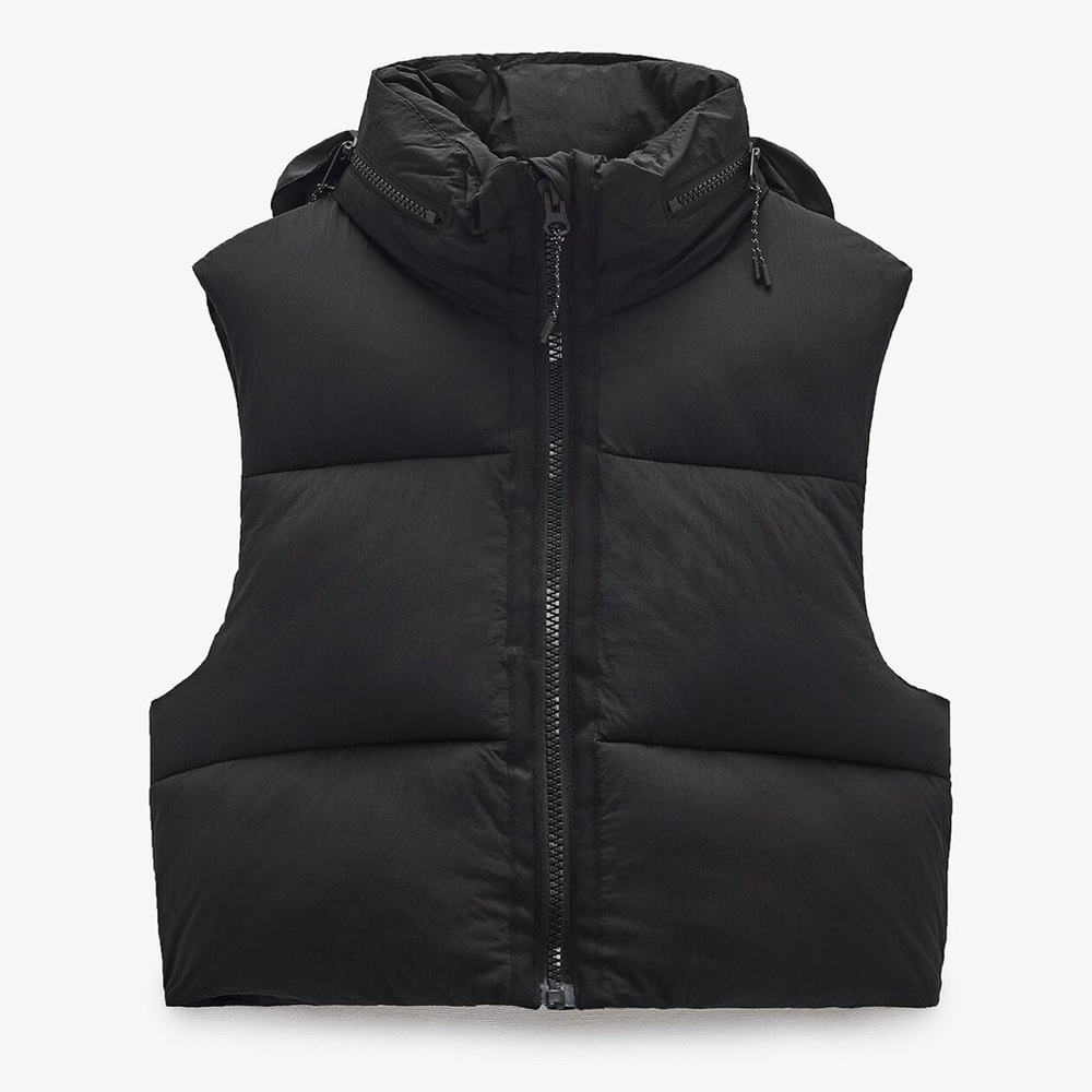 ZARA‎ COMFORTEMP® THERMAL INSULATION PUFFER VEST SIZE M-L